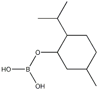 menthyl borate Struktur