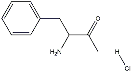 3-Amino-4-phenyl-butan-2-onehydrochloride Struktur