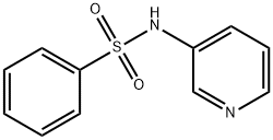 N-3-Pyridylbenzenesulfonamide 化学構造式