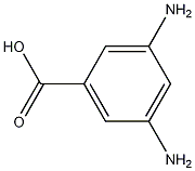 3,5-Diaminobenzoic acid,535-87-5,结构式
