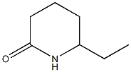 6-乙基-2-哌啶酮, 53611-44-2, 结构式