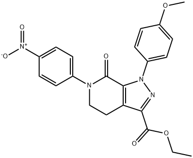 ethyl 1-(4-methoxyphenyl)-6-(4-nitrophenyl)-7-oxo-4,5,6,7-tetrahydro-1H-pyrazolo[3,4-c]pyridine-3-carboxylate