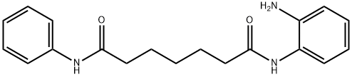 N-(2-Aminophenyl)-N'-phenylheptanediamide Struktur