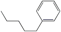 n-Pentylbenzene,538-68-1,结构式