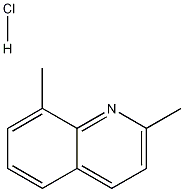 2,8-Dimethylquinoline hydrochloride Struktur