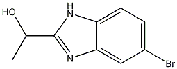 1-(5-溴-1H-苯并咪唑-2-基)乙醇 结构式