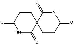 2,8-二氮杂螺[5.5]十一烷-1,3,7,9-四酮, 5407-94-3, 结构式