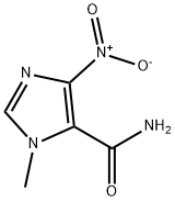3-methyl-5-nitro-imidazole-4-carboxamide Struktur
