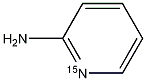 2-Amino-pyridine-15N,54267-60-6,结构式