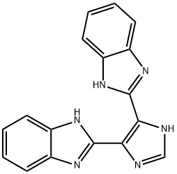 4,5-Bis(benzimidazol-2-yl)imidazole Struktur