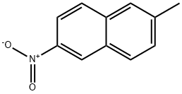 2-ニトロ-6-メチルナフタレン 化学構造式