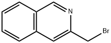 3-(Bromomethyl)isoquinoline 化学構造式