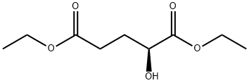 (S)-2-Hydroxypentanedioic Acid Diethyl Ester Structure
