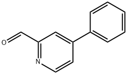 4-Phenylpyridine-2-carboxaldehyde Structure