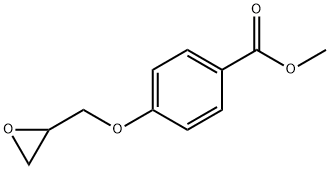 4-(2-Oxiranylmethoxy)benzoic Acid Methyl Ester Structure
