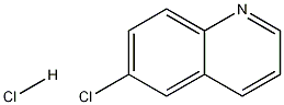 6-クロロキノリン塩酸塩 化学構造式