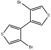 4,4'-Dibromo-3,3'-bithiophene Struktur