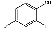 2-Fluorobenzene-1,4-diol Struktur