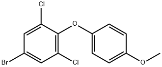 5-BROMO-1,3-DICHLORO-2-(4-METHOXYPHENOXY)BENZENE Structure