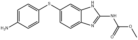 N-[6-[(4-Aminophenyl)thio]-1H-benzimidazol-2-yl]-carbamic acidmethylester|