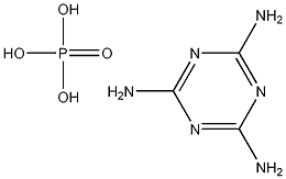 三聚氰胺多聚磷酸酯, 56386-64-2, 结构式