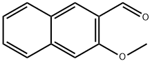 3-メトキシ-2-ナフトアルデヒド 化学構造式