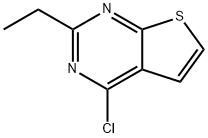 4-chloro-2-ethylthieno[2,3-d]pyrimidine Structure