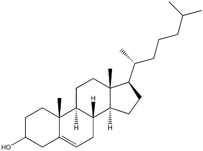 Cholesterol,57-88-5,结构式