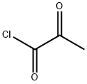 Pyruvoyl chloride Struktur