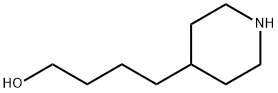 4-(4-Piperidyl)-1-butanol Structure