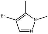 4-ブロモ-1,5-ジメチル-1H-ピラゾール 化学構造式