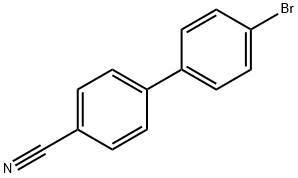 4'-Bromo-4-cyano-biphenyl Struktur