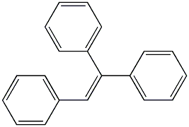 Triphenylethylene 化学構造式