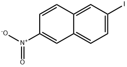 2-Iodo-6-nitronaphthalene Structure