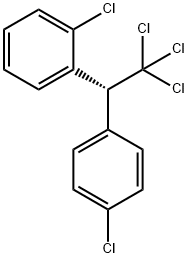 Benzene, 1-chloro-2-(2,2,2-trichloro-1-(4-chlorophenyl)ethyl)-, (-)- Structure
