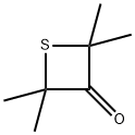 2,2,4,4-Tetramethyl-3-thietanone  Struktur