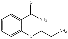 2-(2-アミノエトキシ)ベンズアミド 化学構造式