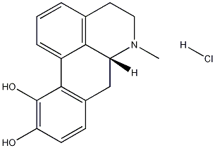 6Abeta-aporphine-10,11-diol, hydrochloride (8ci) Struktur