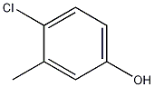 4-Chloro-3-methylphenol Struktur