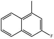 2-Fluoro-4-methylnaphthalene Struktur