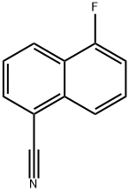 5-Fluoronaphthalene-1-carbonitrile Struktur