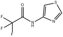 2,2,2-三氟-N-(噻唑-4-基)乙酰胺, 59134-92-8, 结构式