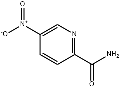 5-Nitropyridine-2-carboxamide Struktur