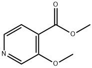 3-Methoxypyridine-4-carboxylic acid methyl ester Struktur