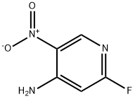 2-氟-5-硝基-4-吡啶胺 结构式