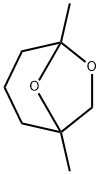 1,5-Dimethyl-6,8-dioxabicyclo[3.2.1]octane 化学構造式
