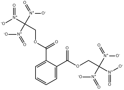 Bis(2,2,2-trinitroethyl)-phtalate Structure