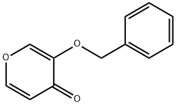 3-(benzyloxy)-4H-pyran-4-one Structure