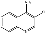 4-氨基-3-氯喹啉, 61260-22-8, 结构式
