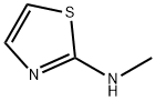 N-メチル-2-チアゾールアミン 化学構造式